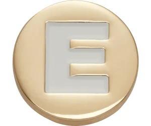 Gold Letter E