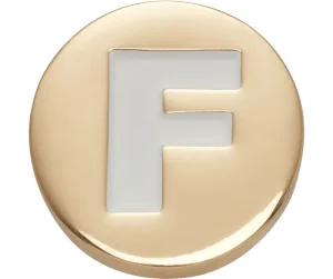 Gold Letter F