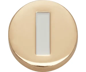 Gold Letter I