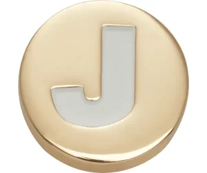 Gold Letter J