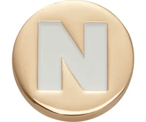 Gold Letter N
