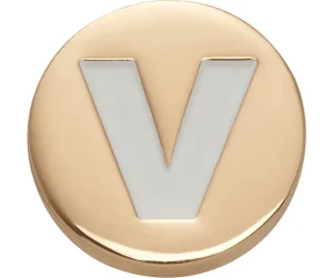 Gold Letter V