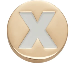 Gold Letter X