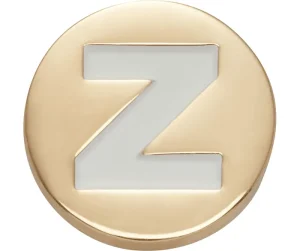 Gold Letter Z