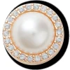 Pearl with Diamonds