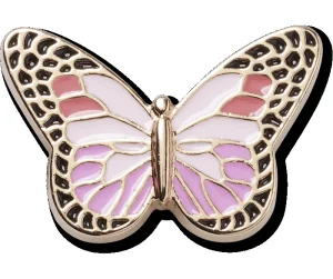 Pink Elevated Colorful Butterfly