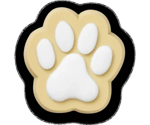 Beige Dog Paw