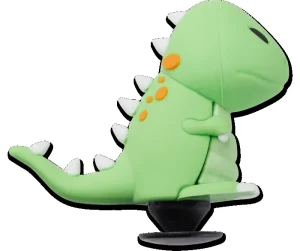 3D Green Dino