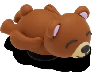 3D Bear on Tummy