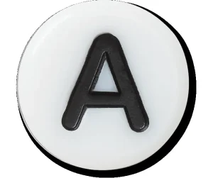 Tiny Friendship Letter A