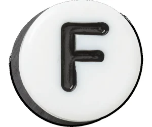 Tiny Friendship Letter F