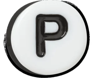 Tiny Friendship Letter P