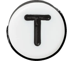 Tiny Friendship Letter T