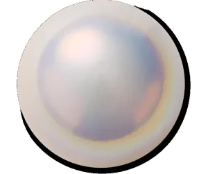 Large Iridescent Pearl