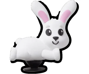 3D Hopping Bunny
