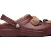 Toddler Classic Lined I AM Brown Bear Clog