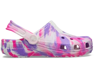 Kids' Classic Glow-in-the-Dark Marbled Clog