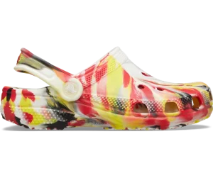 Kids' Classic Glow-in-the-Dark Marbled Clog