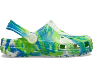 Toddler Classic Glow-in-the-Dark Marbled Clog