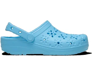 Classic Floral Cut-Out Clog