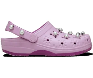 Classic Floral Cut Out Elevated Clog