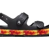 Toddler Crocband™ Cruiser Flames Sandal