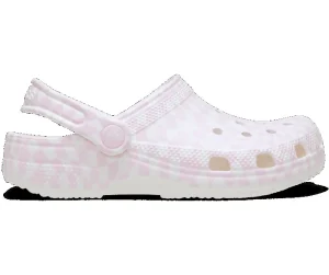 Toddler Warped Checker Clog