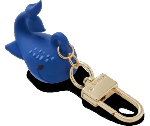 3D Whale Bag Charm